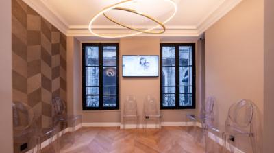 Salle d'attente Cabinet Dr Gucciardi Paris 6